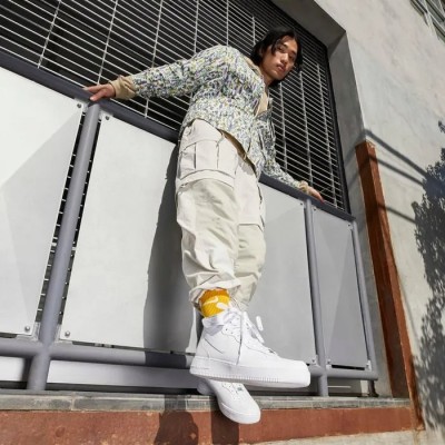 Nike Air Force 1 Mid 07 blanche Réf CW2289-111