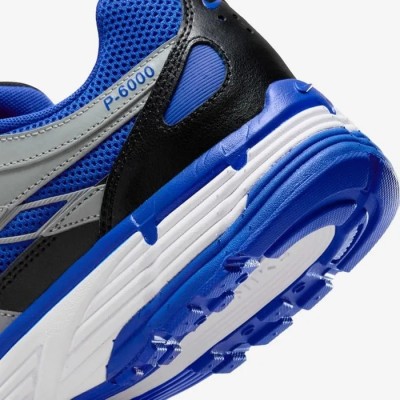 Nike P-6000 bleu course argent mat Réf CD6404-400