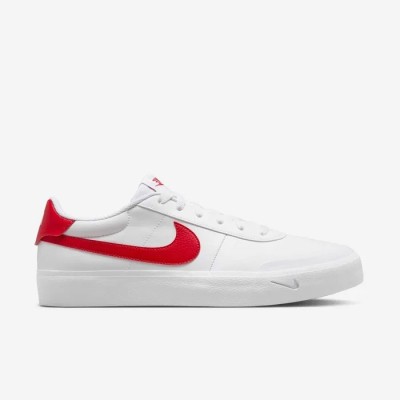 Nike minimaliste blanc gris loup rouge Réf FQ8146-102