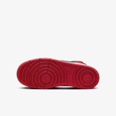 Nike Court Borough Mid 2 rouge universitaire blanc noir Réf CD7782-602