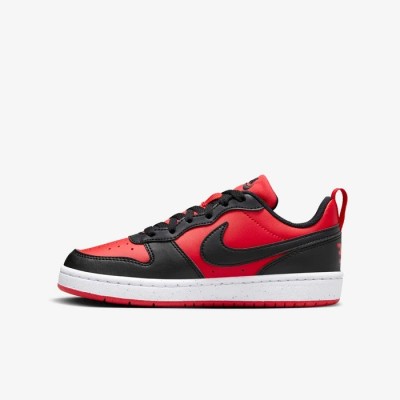 Nike Court Borough Low Recraft rouge Réf DV5456-600