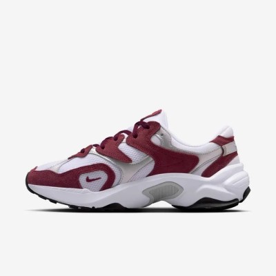 Nike AL8 rouge foncé gris froid argent métallisé Réf FJ3794-600