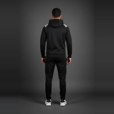 Survêtement homme noir avec capuche RS-639-N