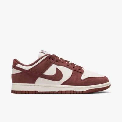 Nike Dunk Low phantom sail blanc rouge sépia Réf HJ7673-001