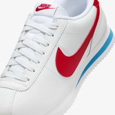 Nike rétro running blanc bleu universitaire rouge universitaire Réf DN1791-108
