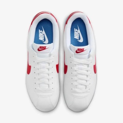 Nike rétro running blanc bleu universitaire rouge universitaire Réf DN1791-108