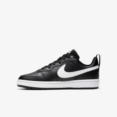 Nike Court Borough Low 2 noir blanc Réf BQ5448-002