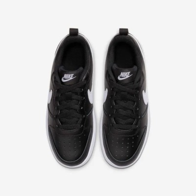 Nike Court Borough Low 2 noir blanc Réf BQ5448-002