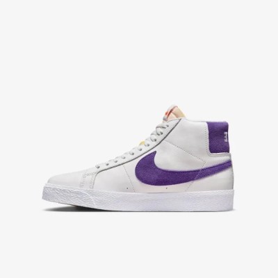 Nike SB Zoom Blazer Mid blanc Réf DZ4949-100
