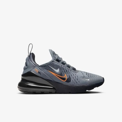 Nike Air Max 270 gris fumé mandarin vif Réf FN7786-001
