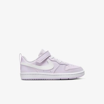 Nike Court Borough Low 2 enfant lilas blanc Réf DV5457-500