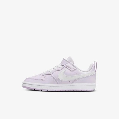Nike Court Borough Low 2 enfant lilas blanc Réf DV5457-500