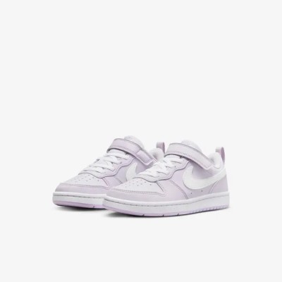 Nike Court Borough Low 2 enfant lilas blanc Réf DV5457-500
