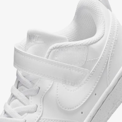 Nike Court Borough Low 2 enfant blanc Réf DV5457-106
