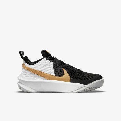 Nike Team Hustle D 10 noir or métallisé Réf CW6735-002